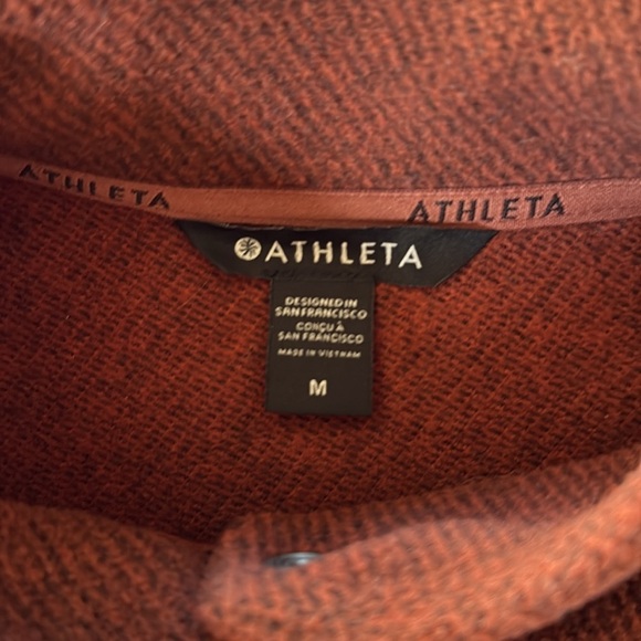 Athleta Stroll Fleece Moto Vest - M - Picture 4 of 10